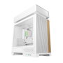 Deepcool CL6600 WH Boîtier PC Gaming Semitour ATX Blanc RGB Verre Trempé USB-C