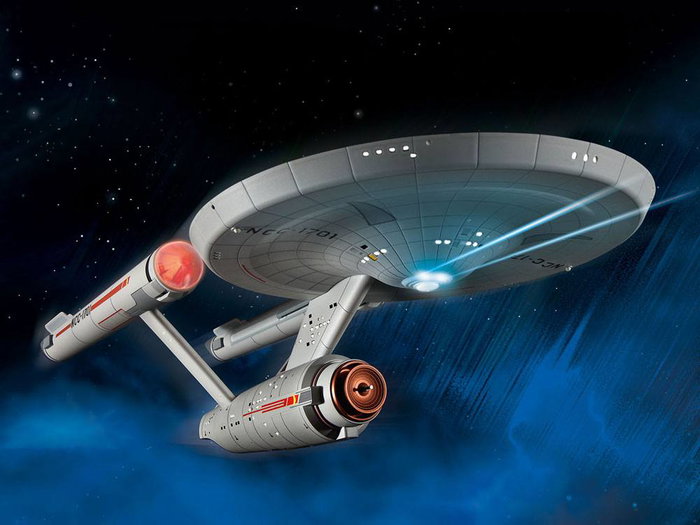 Star Trek TOS maquette 1/600 U.S.S. Enterprise NCC-1701 48 cm Star Trek TOS maquette 1/600 U.S.S. Enterprise NCC-1701 48 cm