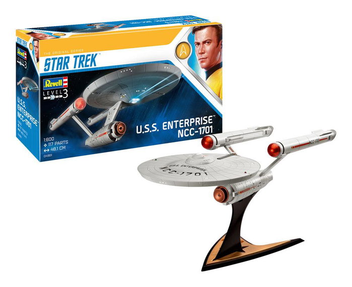 Star Trek TOS maquette 1/600 U.S.S. Enterprise NCC-1701 48 cm Star Trek TOS maquette 1/600 U.S.S. Enterprise NCC-1701 48 cm
