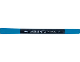 Tsukineko Rotulador ilustración MEMENTO dual tip Danubio azul 3,7/0,2mm