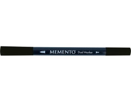 Tsukineko Rotulador MEMENTO double pointe noir esmoquin