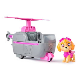 Spin Master Patrulla Canina - Véhicule Hélicoptère Classique de Skye - Jouet à Roues et Hélice Rotative - Pour Enfants 3 Ans et Plus - Réf. 6071211
