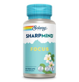 SOLARAY Sharp Mind Focus, 60 VegCaps