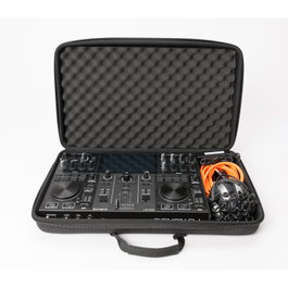 Magma CTRL Case Prime Go - Housse rigide ultra légère pour Denon Prime Go, étui en EVA Durashock 6mm, poches pour accessoires, 56x34x12.5cm