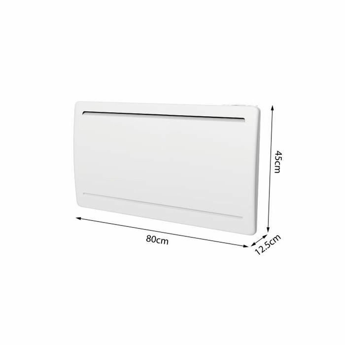 Oceanic Radiateur électrique fixe à inertie sèche céramique 1500W Blanc Oceanic Radiateur électrique fixe à inertie sèche céramique 1500W Blanc
