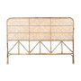 DKD Home Decor Tête de lit Naturel en Rotin Style Bali