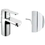 Grohe Mitigeur Lavabo Monocommande Get Chromé Taille S - Design Minimaliste - Réf. 31148000 - Technologie Économie d'Énergie - Cartouche Céramique 35 mm - Fabriqué en Allemagne