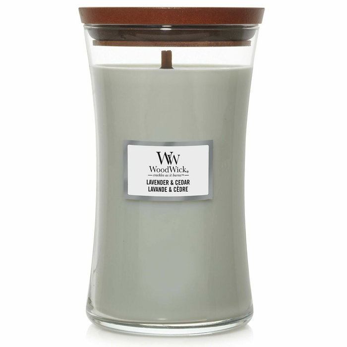 Woodwick Bougie Parfumée Lavande & Cèdre 609 g Woodwick Bougie Parfumée Lavande & Cèdre 609 g