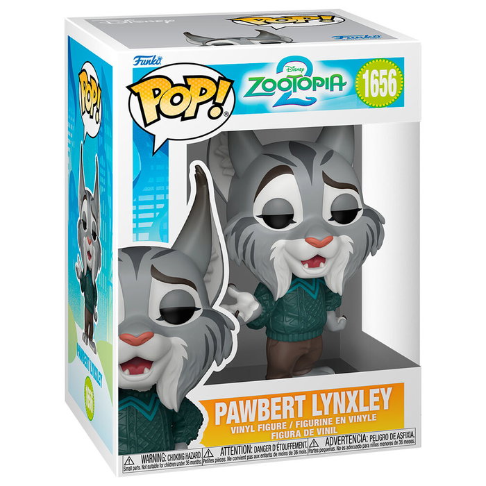 Funko Pawbert Lynxley Zootopie 2 POP! Movies Vinyl figurine