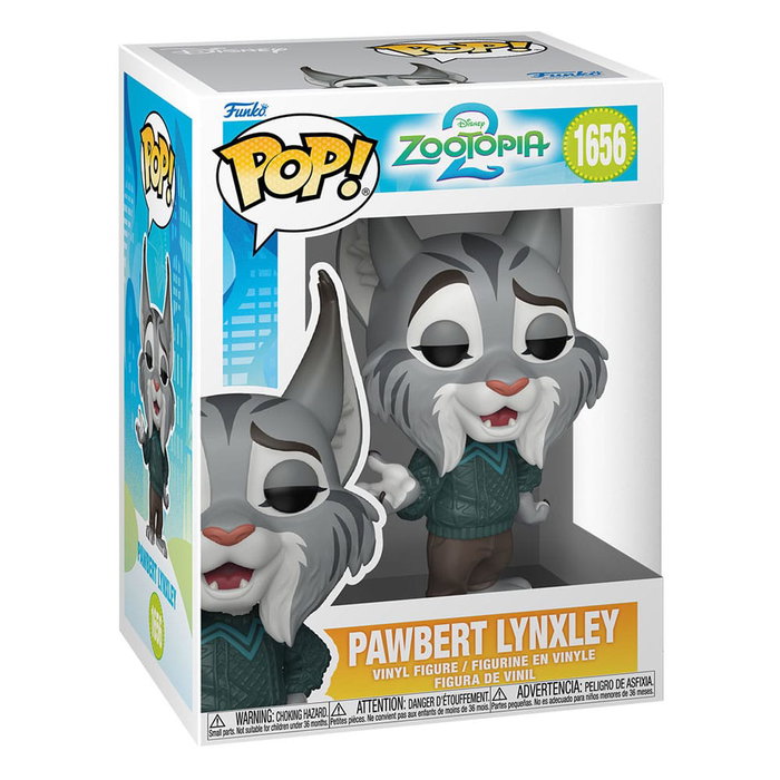 Funko Pawbert Lynxley Zootopie 2 POP! Movies Vinyl figurine