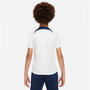 Maillot de Football à Manches Courtes pour Enfants Nike París Saint-Germain Strike Blanc S