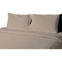 Home Linge Passion Lot de 2 Taies d'Oreiller Microfibre Beige 50 x 70 cm