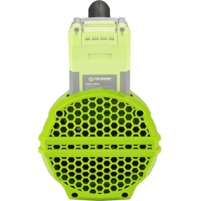 Fieldmann FZF 70605-0 Souffleur-Aspirateur de Feuilles sans Fil 20V, Vitesse de l'air 270 km/h, 9.52 m3/min, Système Batterie Fast Power, Poignée Ergonomique