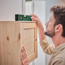 Bosch - Set de marquage de précision avec niveau à bulle 25 cm, mètre pliant 2 m et marqueur pour trous profonds, non aimanté