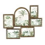 Home ESPRIT Cadre photo Esprit Naturel Verre Bois de manguier Tropical