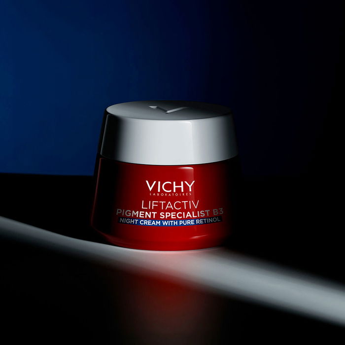 Vichy LIFTACTIV B3 Crème de Nuit Anti-Taches au Rétinol - Soin Régénérant et Éclaircissant pour Peau Femme 50 ml