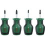 Bosch Set de 4 tournevis courts avec embout magnétique