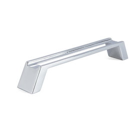 Herrajes Alk - Tirador en zamak de 128 mm - Finition Chrome RAL - Poignée de tiroir