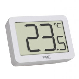 TFA Thermomètre Numérique 30.1065 Blanc