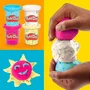 Playdoh Pack de 4 pots de pâte à modeler confettis