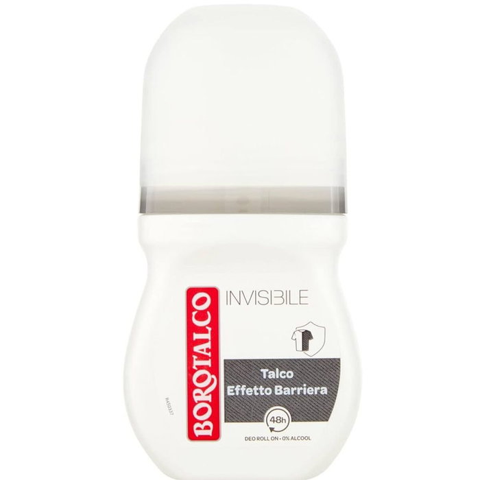 Déodorant Roll-On Borotalco Invisible Frais 50 ml Déodorant Roll-On Borotalco Invisible Frais 50 ml