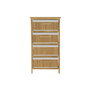 Caisson à Tiroirs DKD Home Decor Naturel Bambou Bois de paulownia 42 x 32 x 81 cm