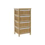 Caisson à Tiroirs DKD Home Decor Naturel Bambou Bois de paulownia 42 x 32 x 81 cm