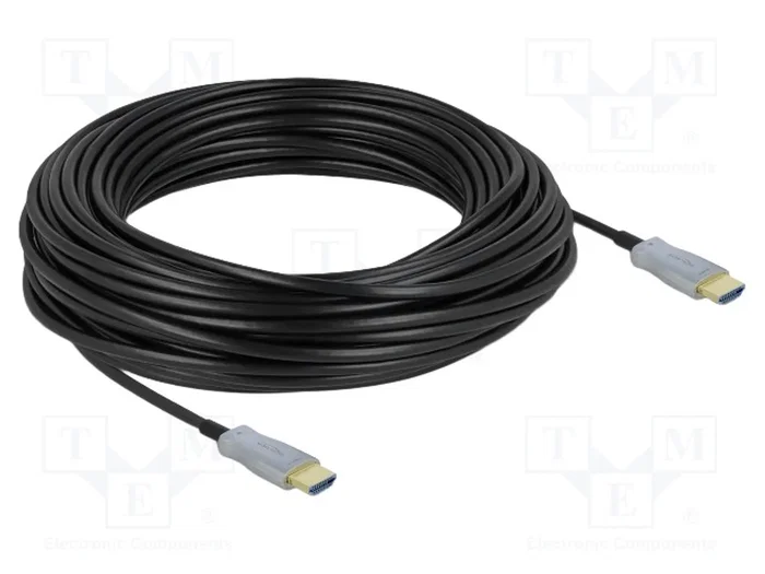 DELOCK Câble HDMI 2.0 Optique High Speed 25m DELOCK Câble HDMI 2.0 Optique High Speed 25m