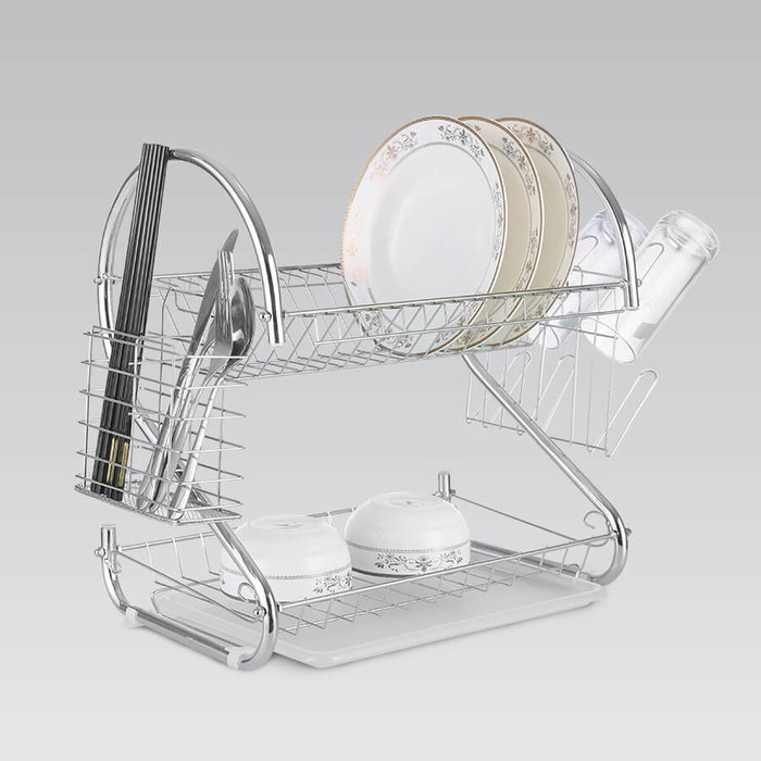 Égouttoir pour Évier Feel Maestro MR-1025-53 Argenté Acier inoxydable Plastique
