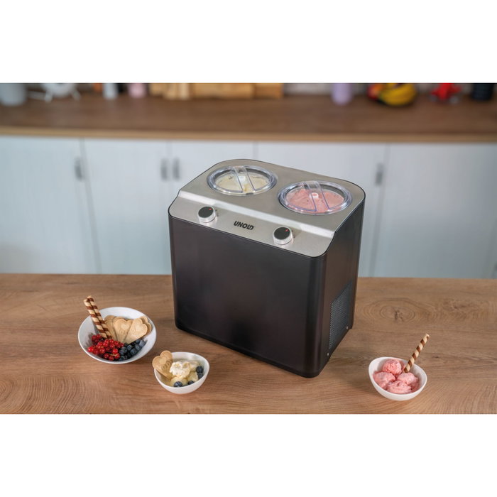Unold Doppio Nero Machine à glace, Noir Unold Doppio Nero Machine à glace, Noir