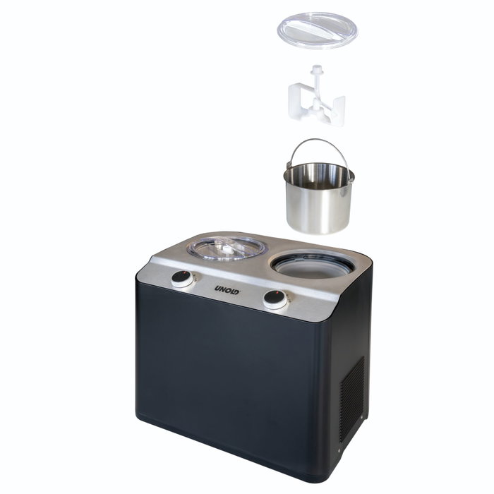 Unold Doppio Nero Machine à glace, Noir Unold Doppio Nero Machine à glace, Noir