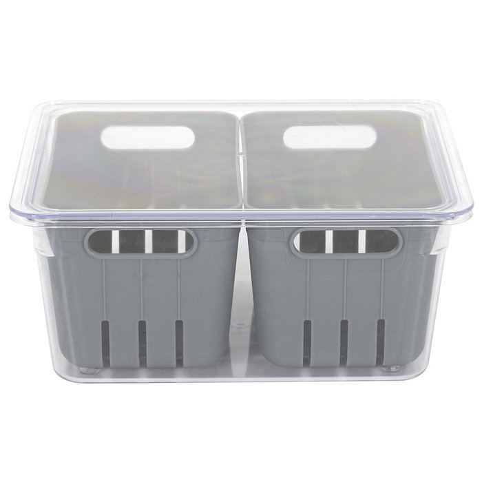 Cook Concept Récipient de conservation avec 2 bacs de dégorgement Cook Concept Récipient de conservation avec 2 bacs de dégorgement