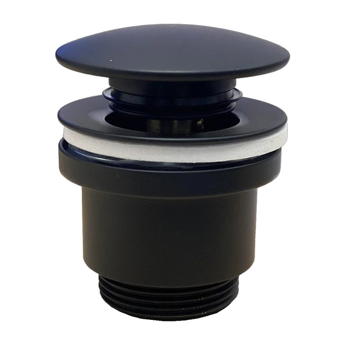 TECNOAGUA Valve de vidage click-clack en laiton noir 1 1/4 T-301NB_58103 TECNOAGUA Valve de vidage click-clack en laiton noir 1 1/4 T-301NB_58103