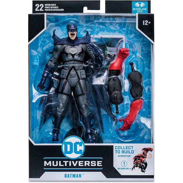 Mcfarlane Toys Figurine DC Comics Multiverse Build A Batman 18 cm avec socle et accessoires