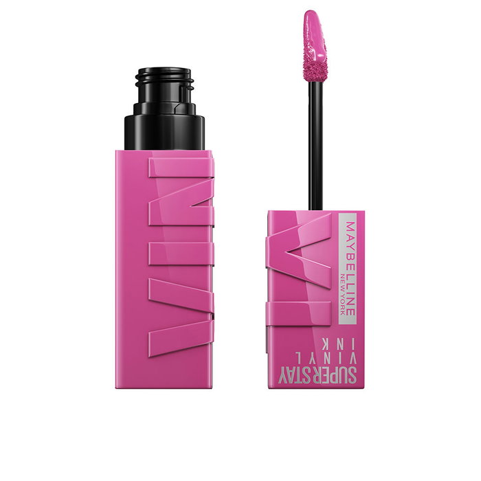 Maybelline Rouge à lèvres liquide Superstay Vinyl Ink #165 Edgy - 4,2 ml - Teinte brillante longue tenue 16h - Vegan Maybelline Rouge à lèvres liquide Superstay Vinyl Ink #165 Edgy - 4,2 ml - Teinte brillante longue tenue 16h - Vegan