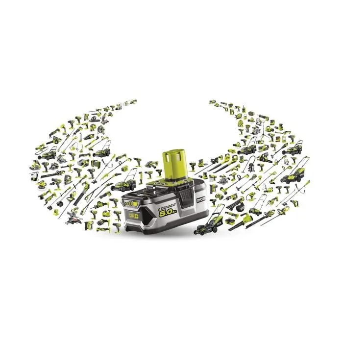 Ryobi Pompe de transfert 18V ONE+ R18TP-0 - Débit 1500 L/h, aspiration 2,5 m avec tuyau