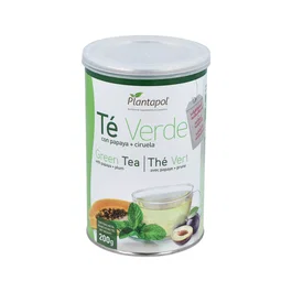 PLANTAPOL Thé vert instantané avec papaye et prune