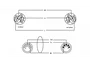 CORDIAL Câble DMX XLR 5 broches + PowerCON 5 mètres