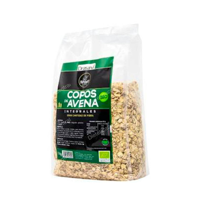DRASANVI SPORT LIVE Copos Avena Gruesos Integral Bio 1Kg – Flocons d'Avoine Complets Bio Gros 1kg, Agriculture UE DRASANVI SPORT LIVE Copos Avena Gruesos Integral Bio 1Kg – Flocons d'Avoine Complets Bio Gros 1kg, Agriculture UE