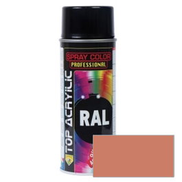 TOP ACRYLIC Spray Acrylique Rouge Beige RAL-3012 400ml