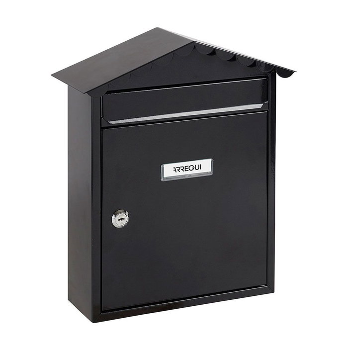 Arregui Visit Boîte aux lettres individuelle extérieure acier noir 30 x 11 x 36 cm Arregui Visit Boîte aux lettres individuelle extérieure acier noir 30 x 11 x 36 cm