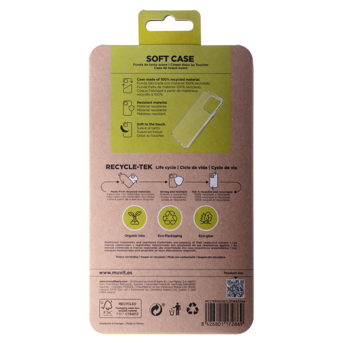 Protection pour téléphone portable Muvit for Change Redmi Note 13 5G