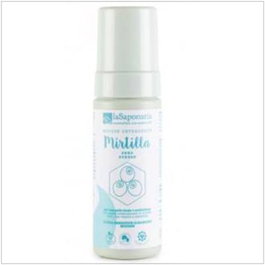 La Saponaria Mousse Nettoyante Visage à la Myrtille Bio 150 ml