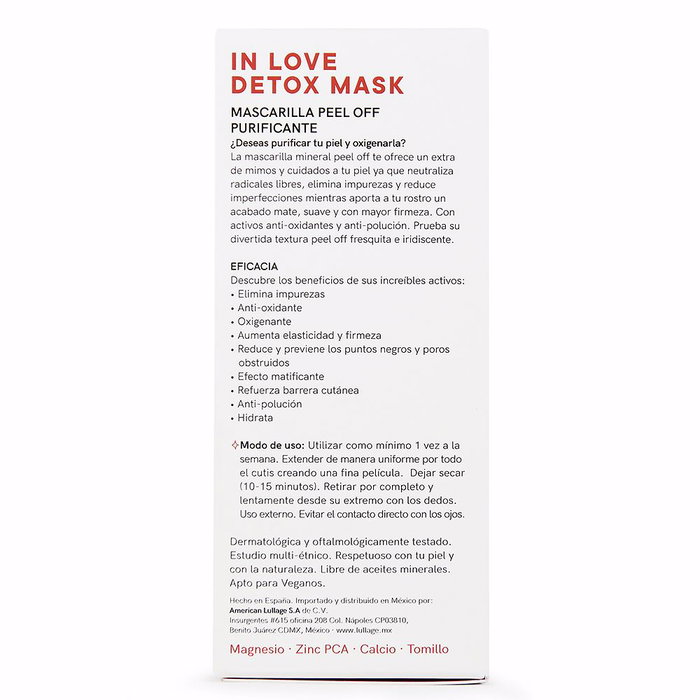 Lullage IN LOVE DETOX MASK Masque Minéral Purifiant 40 ml