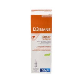 PILEJE D3 Biane 1000UI Spray 20ml Complément Alimentaire Vitamine D