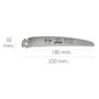 SAMURAI Lame de rechange pour scie FC 180 mm