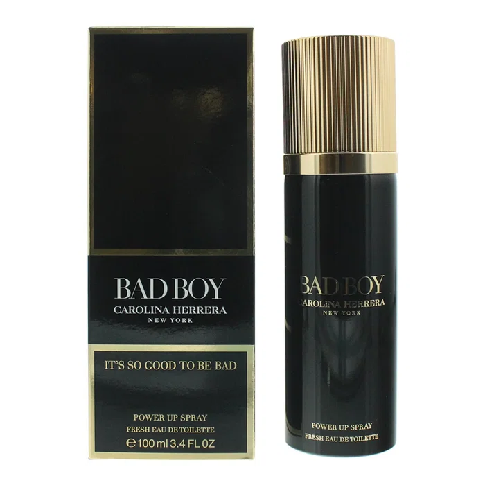 Carolina Herrera Bad Boy Power Up Spray Fresh Eau de Toilette 100 ml Carolina Herrera Bad Boy Power Up Spray Fresh Eau de Toilette 100 ml