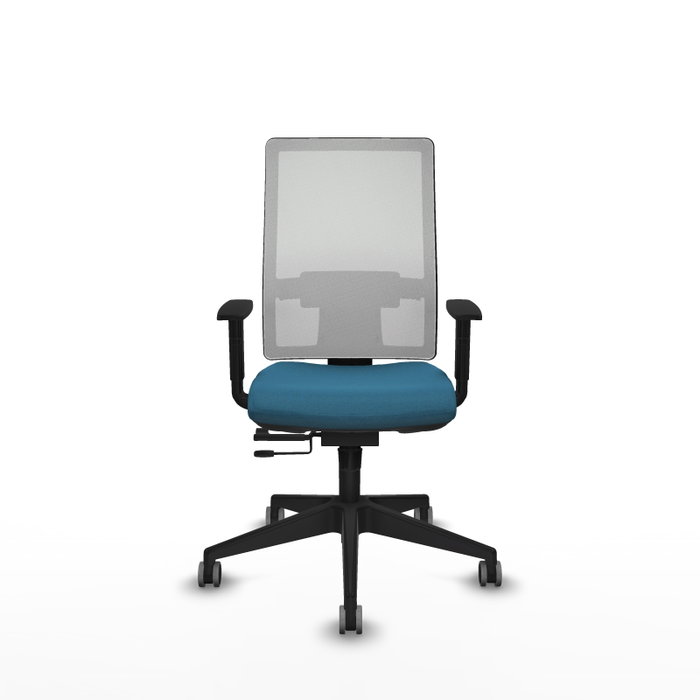 Piqueras y Crespo Chaise de Bureau Horna, Blanc et Vert pétrole Piqueras y Crespo Chaise de Bureau Horna, Blanc et Vert pétrole