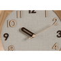 Horloge Murale Home ESPRIT Beige Naturel Bois 30 x 5 x 30 cm (2 Unités)