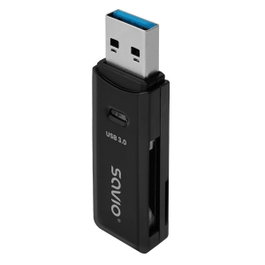 Savio AK-64 Lecteur de Cartes Externe Noir